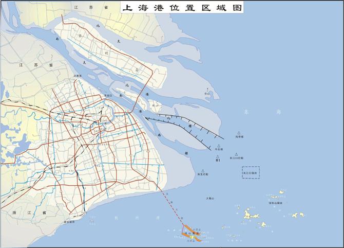 作为世界著名港口,2010年上海港货物