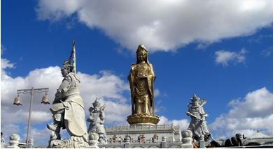 普陀山南海观音立像