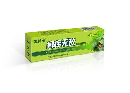 提取草本植物精华,利用化学基质混合,形成一类乳膏