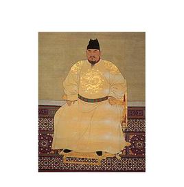 朱元璋画像为历史上画工描绘的朱元璋,具有