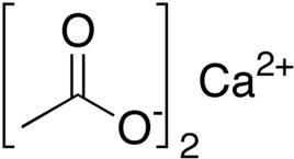 乙酸钙的常用名是醋酸钙.