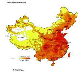 中国人口老龄化_中国每平方公里人口