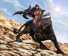 魔兽争霸中怎样克狂暴<em>女猎手</em>的<em>暗夜</em>选手_魔兽