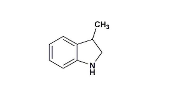 3-甲基吲哚(3-methylindole)有粪臭,又名粪臭素(skatole),白色或微带