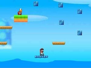 小游戏《空中的马里奥闯关》