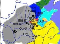 秦昭襄王时期六国人口_秦昭襄王时期战国地图