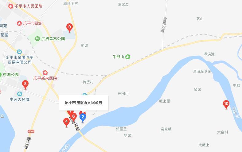 接渡镇位于江西省景德镇市乐平市区东郊,东临浯口镇,西毗礼林镇,南靠