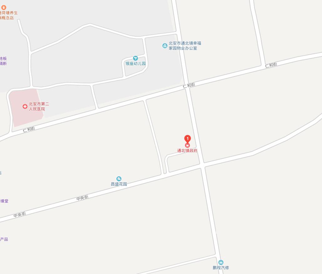 通北镇隶属北安市管辖.