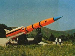 海鹰-3（简称C301）超音速反舰导弹测试中