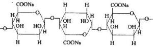 2,分子量海藻酸钠(c6h7o6na)n主要由海藻酸的钠盐组成,由β-d-甘露糖