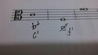 中音谱号