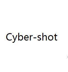 cyber-shot