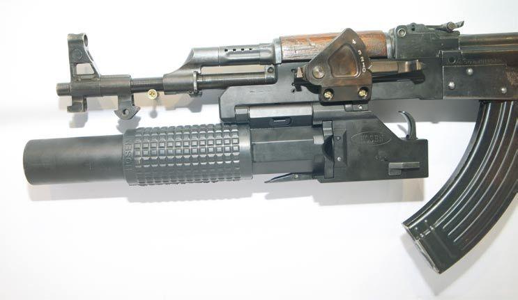 lg2枪挂式榴弹发射器