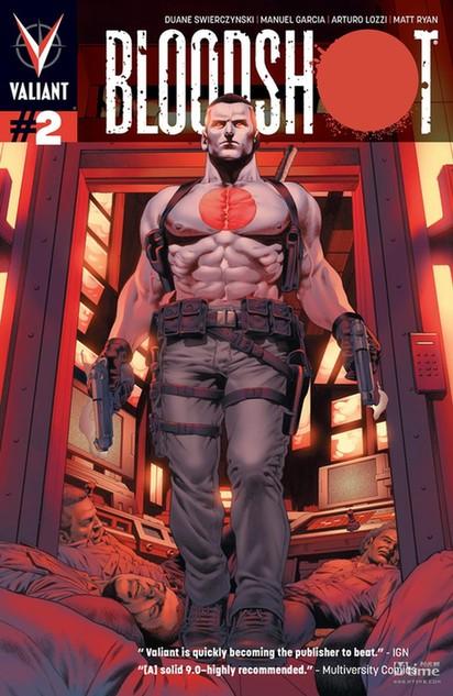 喋血战士(bloodshot)是美国勇士漫画旗下超级英雄.