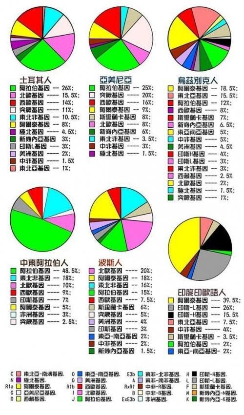 世界人种基因图谱