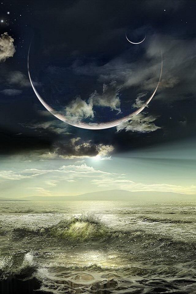 土星北极光