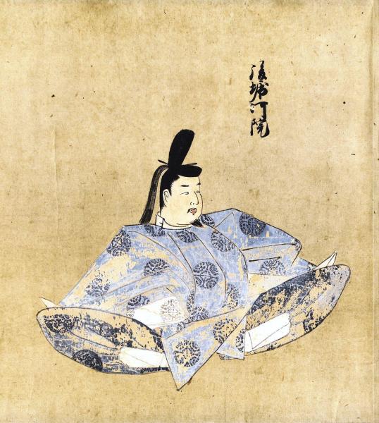 后堀河天皇(生殁年:1212～1234 在位年:1221～1232)后鸟羽,顺德两位上