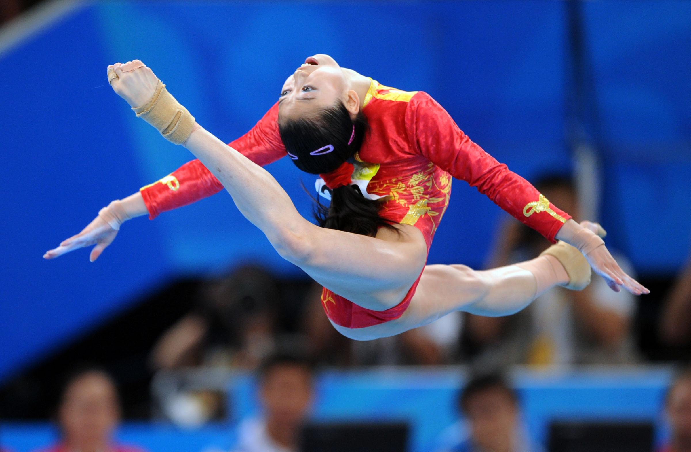 女子体操裤凹凸囧图