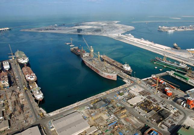 哈利法港位于阿布扎比与迪拜之间,紧邻阿布扎比哈利法工业区(kizad)