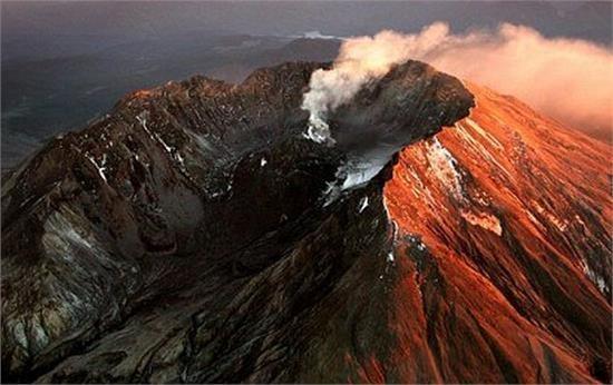 黄石公园火山