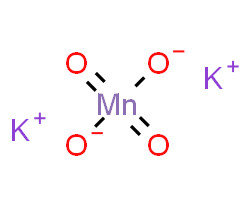 锰酸钾(2)锰酸钾(化学式:k2mno4,可溶于氢氧化钾溶液或水,水溶液呈