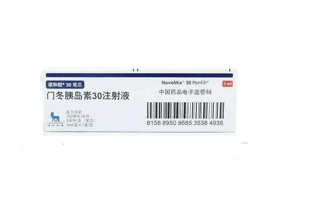 外文名 insulin aspart 30 injection  别名 诺和锐30  主要适用症