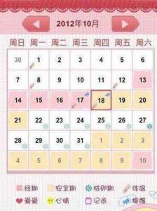 女性安全期