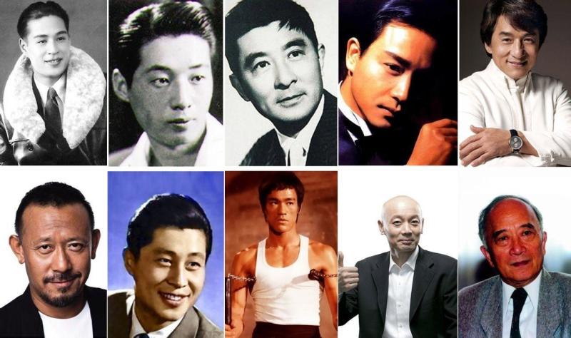 中国电影百年史上十大男明星