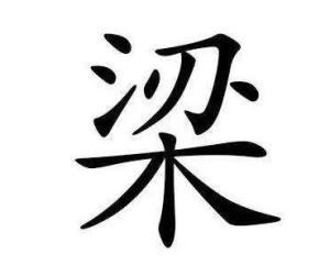 梁姓男孩起名