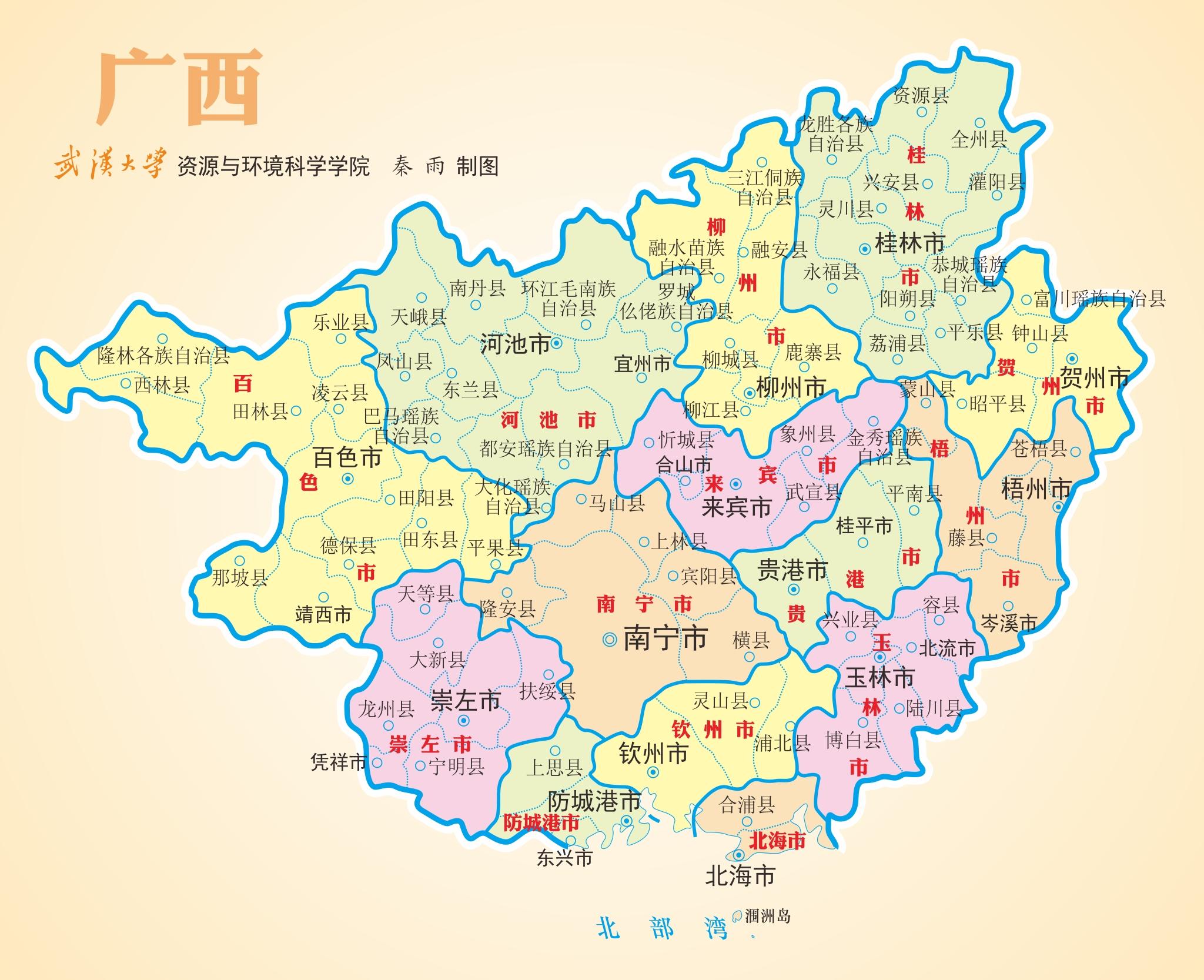 村屯网格化区域平面图