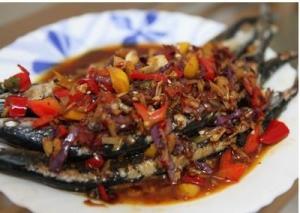煎鱼头怎么加热 300