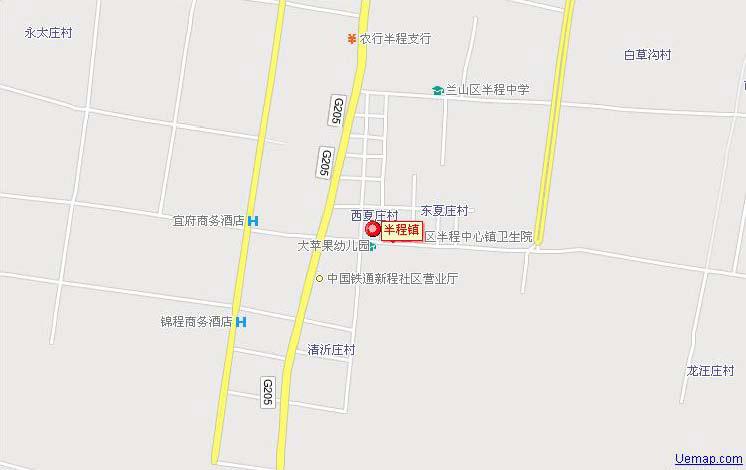 半程镇为省级中心镇,位于临沂城北,兰山,费县,沂南三县区交界处,距