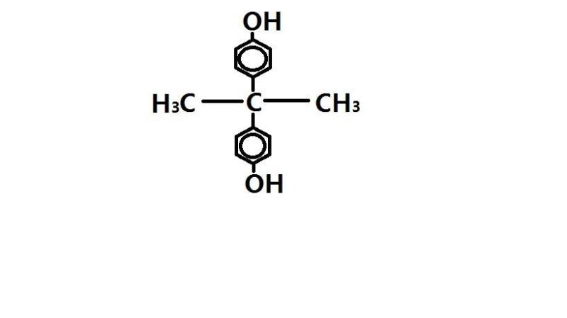 2,2-二(4-羟基苯基)丙烷结构简式