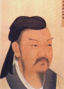 东晋名将,谢玄.