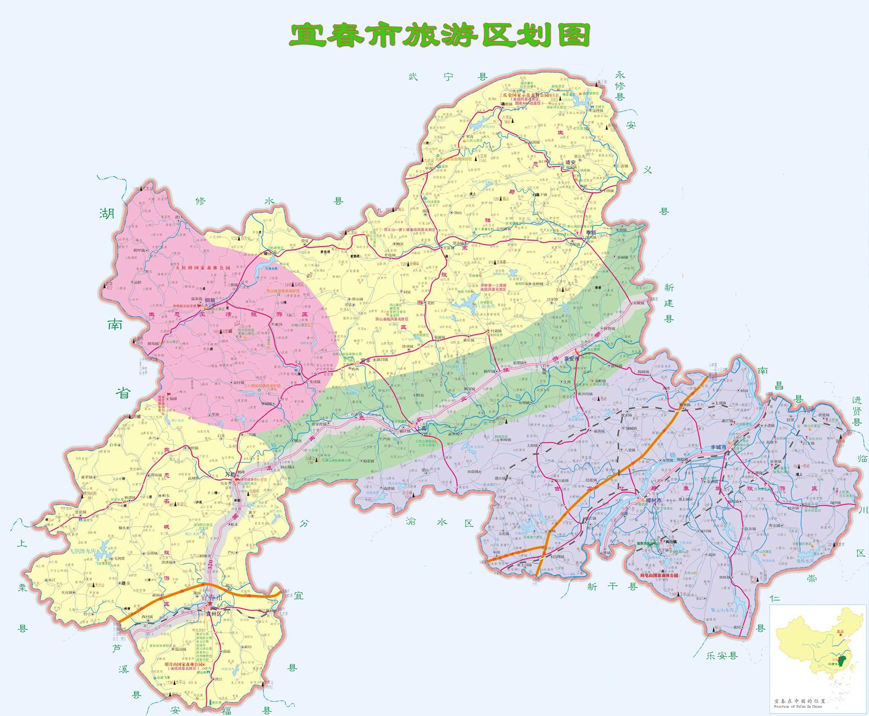 江西各地级市人口_江西省各地级市简介及地图(3)