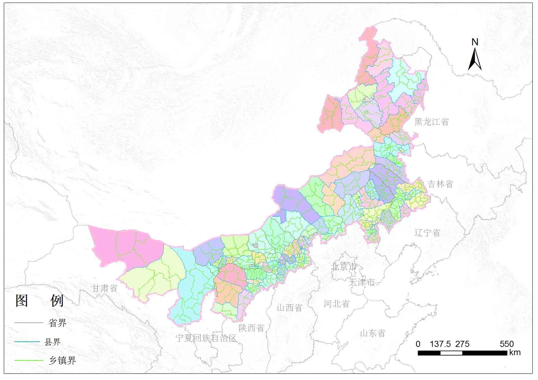 2013年内蒙古自治区行政区划