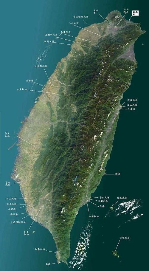 台湾地貌
