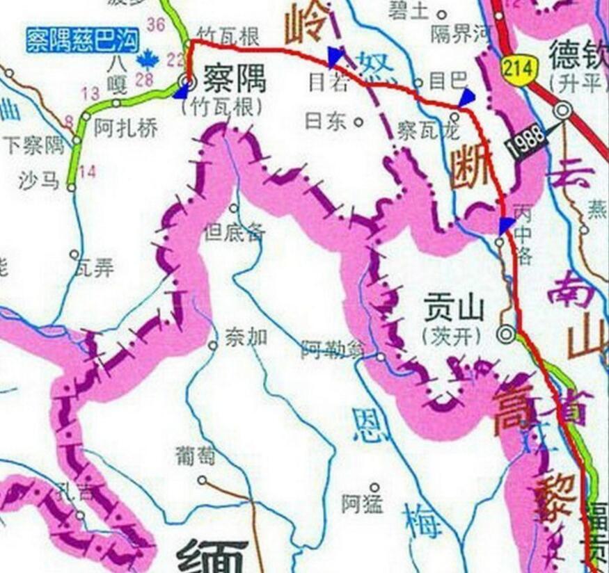 "丙察察"或"丙察察线",指滇藏公路建设里滇藏新通道里面的丙察察路段