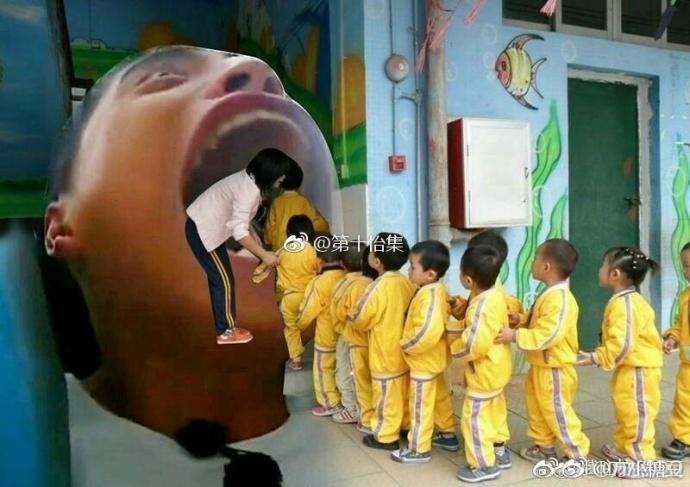 王大陆吃小孩