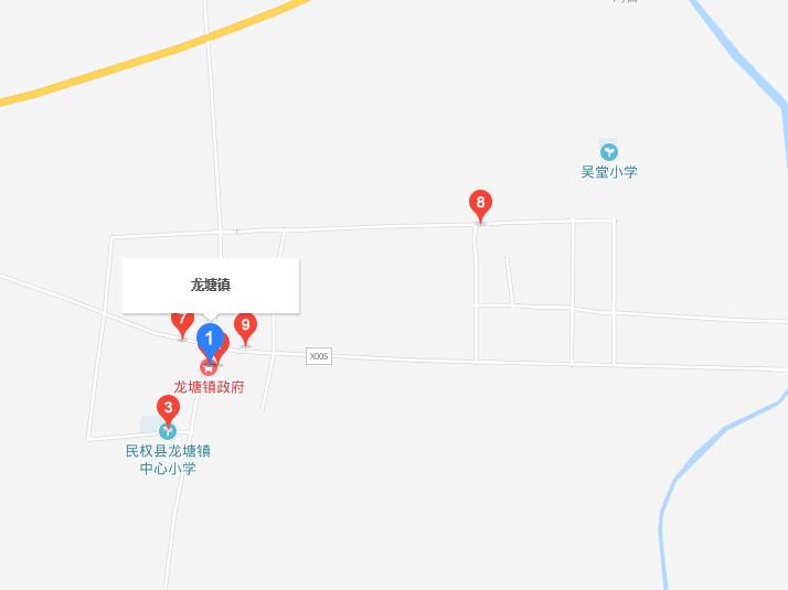 龙塘镇隶属于河南省民权县,镇域面积65平方公里,耕地面积7.