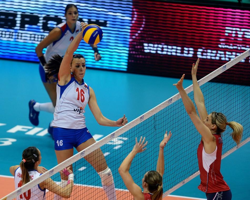10月20日,米哈伊洛维奇跟随塞尔维亚女排获得2018年世界女排锦标赛