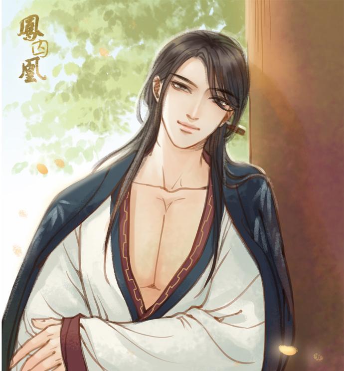 由猫君大白,子捏所绘,漫画版    《凤囚凰》配角之一