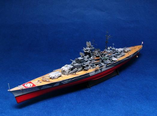 俾斯麦级战列舰模型