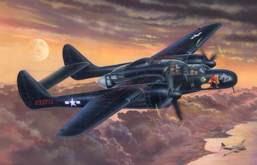 全部版本 最新版本  黑寡妇战斗机(英语:northrop p-61 black widow)