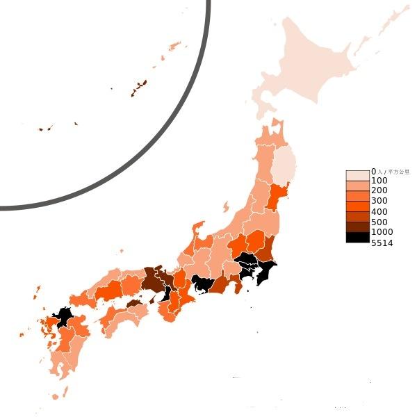 日本的人口密度_jr东京旅游地图(2)