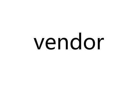 vendor