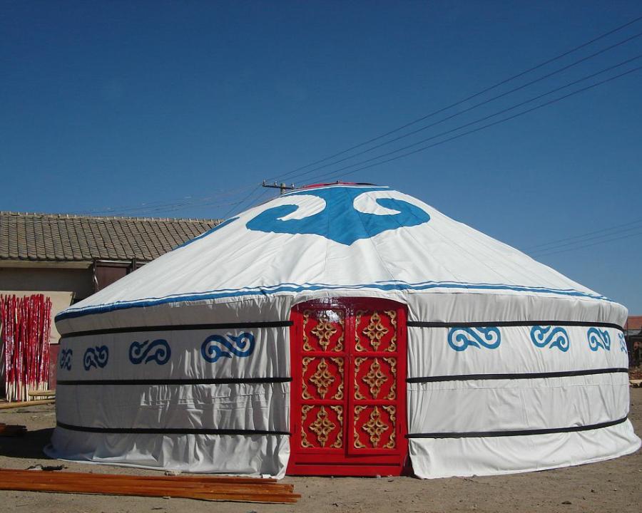 历史版本 蒙古包(mongolian yurts)是蒙古族牧民居住的一种房子,适于