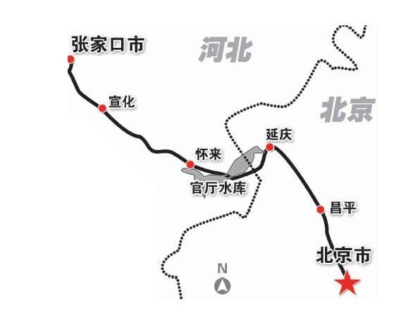 京张城际铁路是中国一条规划中连接北京市与