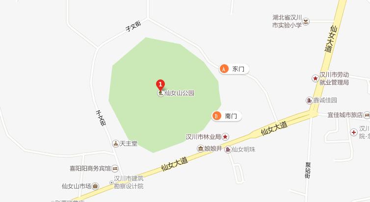 湖北省汉川市仙女山 添加义项 同义词                      收藏