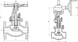 美標波紋管截止閥 ZDAJ41W型不銹鋼閥體